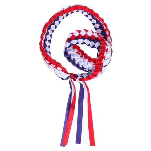 SEWACC Graduation Ribbon Leis Halskette Handgewebtem Polyester Vierlagige Abschlussdekoration für College High School und Universitätsfeiern Elastisch und Verstellbar Langlebiges Material SEWACC Graduation Ribbon Leis Halskette Handgewebtem Polyester Vierlagige Abschlussdekoration für College High School und Universitätsfeiern Elastisch und Verstellbar Langlebiges Material von SEWACC