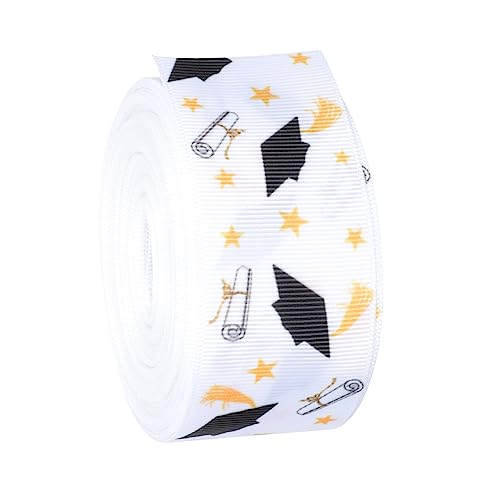 SEWACC Graduierung Geschenkband Dekoband Verpackungsband Rolle DIY Schleifen Party Dekoration für Boxen Blumen Festliche Atmosphäre SEWACC Graduierung Geschenkband Dekoband Verpackungsband Rolle DIY Schleifen Party Dekoration für Boxen Blumen Festliche Atmosphäre von SEWACC