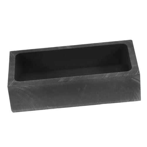 SEWACC Graphit Gussform Ingot Gießform mit Starker Schlagfestigkeit und Guter Wärmeleitung Geeignet für Aluminium Messing Gold Silber Kupfer Schmelzen und Gießen Praktische von SEWACC