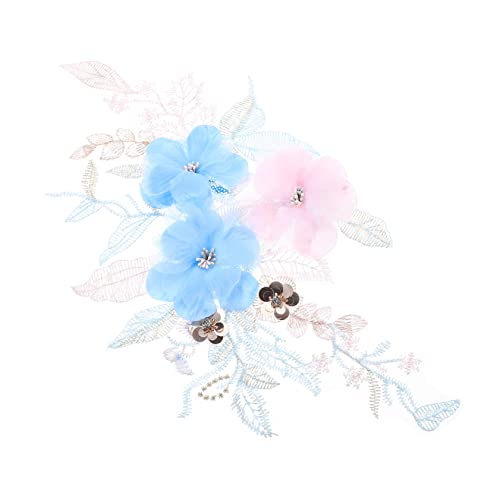 SEWACC Großer Bestickter Blumen Applikations Patch Dekorativer Stoffaufnäher Langlebig Farbecht für Kleidung DIY Hochzeitskleider Brautmode zum Aufnähen und Aufbügeln Geeignet SEWACC Großer Bestickter Blumen Applikations Patch Dekorativer Stoffaufnäher Langlebig Farbecht für Kleidung DIY Hochzeitskleider Brautmode zum Aufnähen und Aufbügeln Geeignet von SEWACC