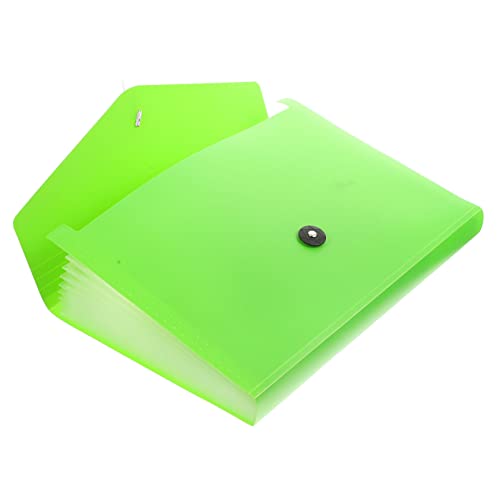 SEWACC Großvolumiger Dokumenten Organizer Fächermappe Wasserfest Büro Datei Organizer Aktenmappe aus Hochwertigem Material für Schule und Büro in Grasgrün SEWACC Großvolumiger Dokumenten Organizer Fächermappe Wasserfest Büro Datei Organizer Aktenmappe aus Hochwertigem Material für Schule und Büro in Grasgrün von SEWACC
