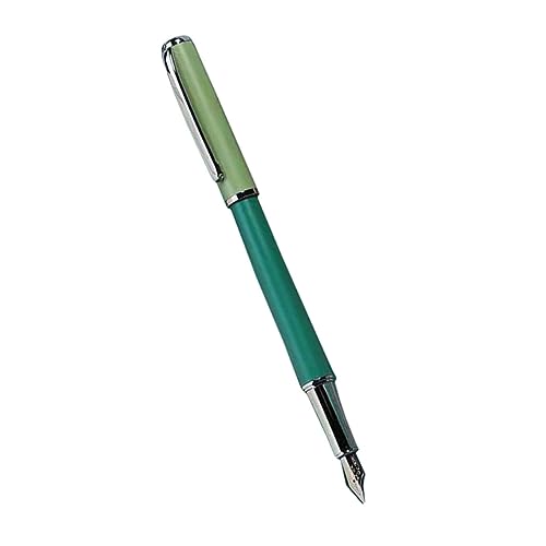 SEWACC Grüne hochwertige Feder Füllfederhalter für Schüler Langlebiger Metallkörper Feine Spitze Geschmeidiges Schreiben Komfortabler Griff für Kalligraphie und Schreibübungen SEWACC Grüne hochwertige Feder Füllfederhalter für Schüler Langlebiger Metallkörper Feine Spitze Geschmeidiges Schreiben Komfortabler Griff für Kalligraphie und Schreibübungen von SEWACC