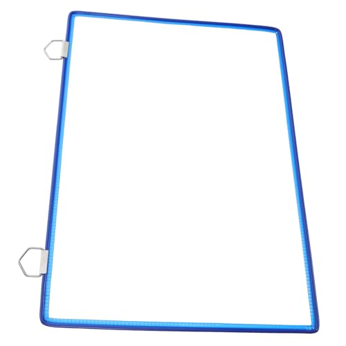 SEWACC Hängende Dokumententasche mit Doppelhaken Stabile Wandbefestigung Transparenter Blauer Wand organizer zur Platzsparenden Büroablage für Papiere und Akten SEWACC Hängende Dokumententasche mit Doppelhaken Stabile Wandbefestigung Transparenter Blauer Wand organizer zur Platzsparenden Büroablage für Papiere und Akten von SEWACC