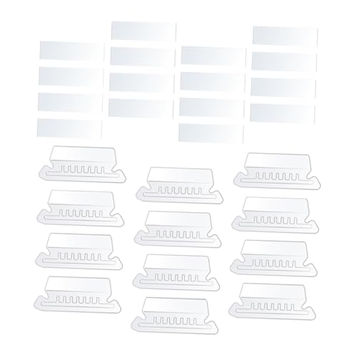 SEWACC Hängende Ordnerregister Etiketten mit Papier einsätzen Pvc transparent für Büro Datei organizer Dokumentenverwaltung Klare Klassifizierung von SEWACC