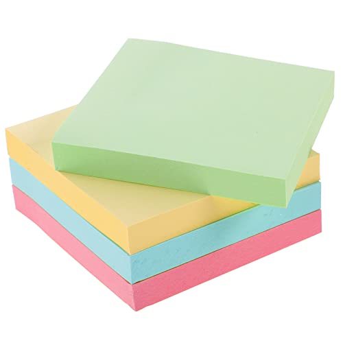 SEWACC Haftnotizen Bunte Abreißbare Notizblöcke mit Selbstkleber für Haushalt Büro und Schule Praktische Memo Sticker für Erinnerungen und Notizen von SEWACC