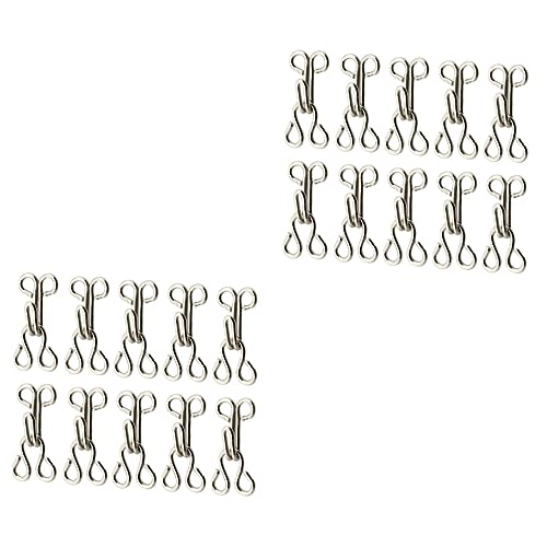 SEWACC Haken Nähen Verschluss Haken Und Ösen Für Kleidung 100 Stück Hakenknopf Handwerkswerkzeuge Schnalle Und Ösenverschluss Metallknopf Hakenschnalle Haken Und Ösenschnalle SEWACC Haken Nähen Verschluss Haken Und Ösen Für Kleidung 100 Stück Hakenknopf Handwerkswerkzeuge Schnalle Und Ösenverschluss Metallknopf Hakenschnalle Haken Und Ösenschnalle von SEWACC