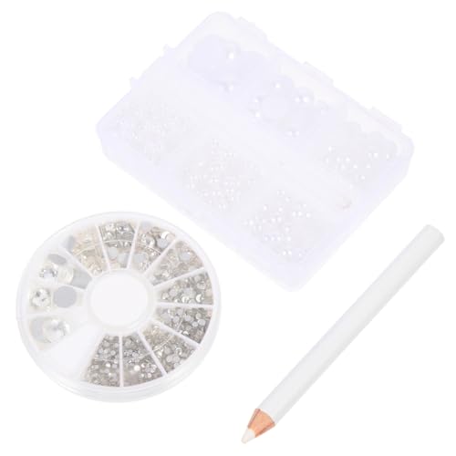 SEWACC Halbrunde Perlen und Strasssteine Glas Ab Farbsteine Simulierte Perlen Flachboden DIY Schmuck Basteln Nägel Dekoration SEWACC Halbrunde Perlen und Strasssteine Glas Ab Farbsteine Simulierte Perlen Flachboden DIY Schmuck Basteln Nägel Dekoration von SEWACC