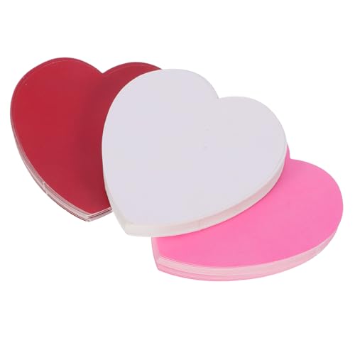 SEWACC Herzförmige Papierausschnitte Teilig Bunt Dickes Kartonmaterial DIY Bastelherzen mit Klebepunkten Dekorativ für Valentinstag Pinnwand Klassenzimmer Partydeko von SEWACC