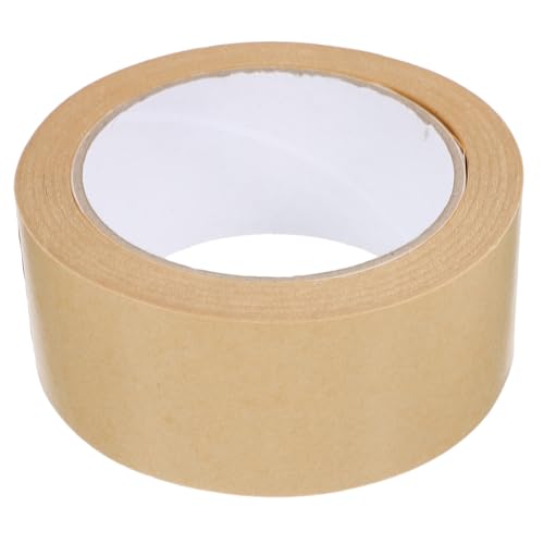 SEWACC Hochviskoses Kraft Dichtungsband Abreißbares Wasserfreies Klebeband für Verpackungen Fotorahmen und Kreative Anwendungen Stark und Flexibel SEWACC Hochviskoses Kraft Dichtungsband Abreißbares Wasserfreies Klebeband für Verpackungen Fotorahmen und Kreative Anwendungen Stark und Flexibel von SEWACC