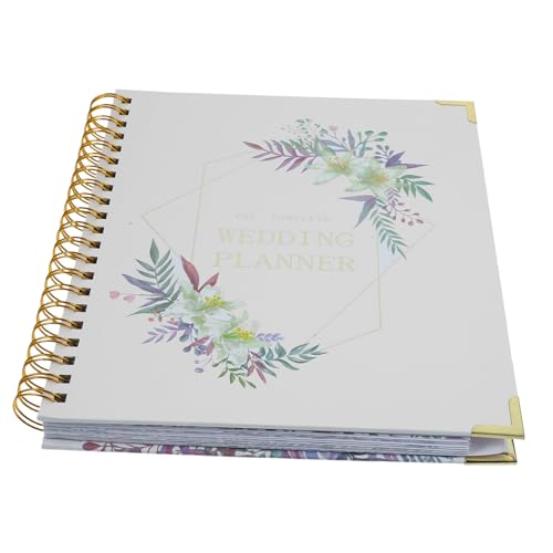 SEWACC Hochzeitsplaner Notizbuch für Braut Tragbares Wedding Planning Notepad Spiralgebundenes Hochzeitsplaner Buch Wedding Recorder für Braut und Trauzeugin Weiß SEWACC Hochzeitsplaner Notizbuch für Braut Tragbares Wedding Planning Notepad Spiralgebundenes Hochzeitsplaner Buch Wedding Recorder für Braut und Trauzeugin Weiß von SEWACC