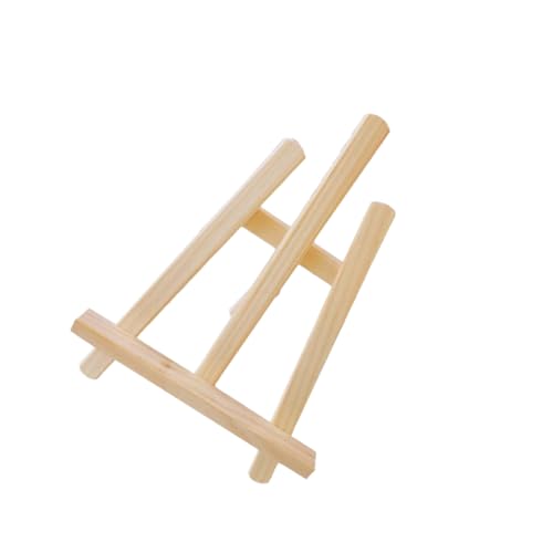 SEWACC Holz Handyhalterung Mini Tisch Staffelei Stabiler Dreieck Rahmen für Smartphone und Tablet und Ausstellen von Kunstwerken SEWACC Holz Handyhalterung Mini Tisch Staffelei Stabiler Dreieck Rahmen für Smartphone und Tablet und Ausstellen von Kunstwerken von SEWACC