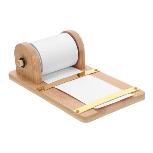 SEWACC Holz Notizpapier Spender mit Drehachse Multifunktionaler Schreibtisch Organizer für Büro und Studium Memo Rollenhalter Langlebiger Eleganter Holz Organizer für Notizzettel SEWACC Holz Notizpapier Spender mit Drehachse Multifunktionaler Schreibtisch Organizer für Büro und Studium Memo Rollenhalter Langlebiger Eleganter Holz Organizer für Notizzettel von SEWACC