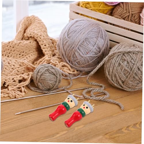 SEWACC Holz Strickpuppe für Erwachsene Sicheres DIY Garn Spulwerkzeug zum Häkeln und Stricken von Mützen und Schals Robustes Webgerät für Wollprojekte SEWACC Holz Strickpuppe für Erwachsene Sicheres DIY Garn Spulwerkzeug zum Häkeln und Stricken von Mützen und Schals Robustes Webgerät für Wollprojekte von SEWACC