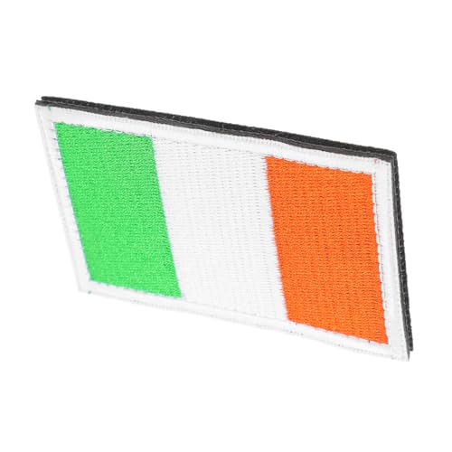 SEWACC Irische Flagge Patch Bestickt Abzeichen für Kleidung Rucksäcke Hüte Vielseitig Langlebig Klare Muster für Sport Reisen Party von SEWACC