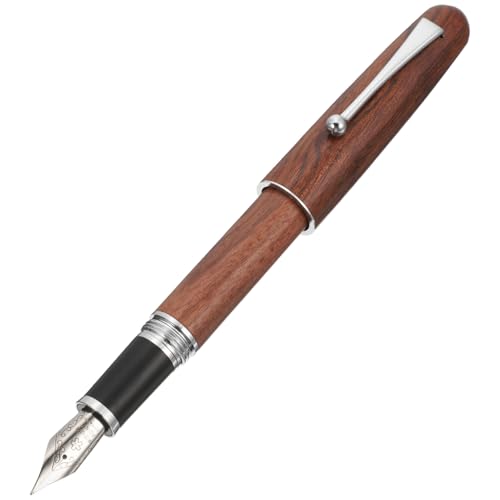 SEWACC Kalligraphie Füllfederhalter aus Holz Feine Spitze Leicht und Tragbar Geeignet für Schüler Büro und Zuhause Komfortabel für Schreibübungen und Geschäftssignaturen SEWACC Kalligraphie Füllfederhalter aus Holz Feine Spitze Leicht und Tragbar Geeignet für Schüler Büro und Zuhause Komfortabel für Schreibübungen und Geschäftssignaturen von SEWACC