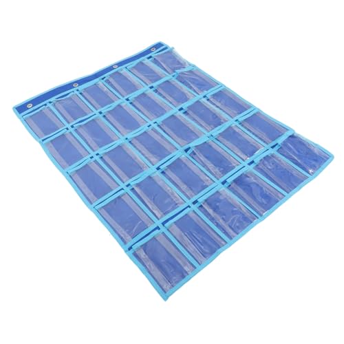 SEWACC Klassenzimmer Organizer Wandtasche mit Transparenten Taschen Handy und Taschenrechnerhalter aus Strapazierfähigem Vliesstoff Nummerierte Aufbewahrung für Schule Büro Zuhause SEWACC Klassenzimmer Organizer Wandtasche mit Transparenten Taschen Handy und Taschenrechnerhalter aus Strapazierfähigem Vliesstoff Nummerierte Aufbewahrung für Schule Büro Zuhause von SEWACC