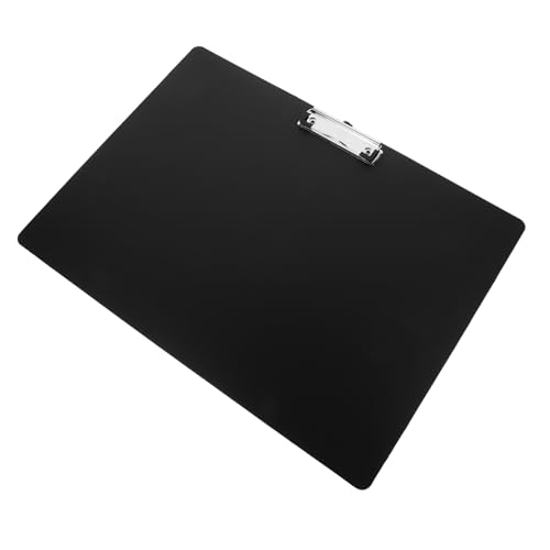 SEWACC Klemmbrett Querformat Kunststoff Clipboard mit Metallclip Dickes Schreibbrett für Büro Schule und Zuhause Ergonomisch Geformt Schwarz SEWACC Klemmbrett Querformat Kunststoff Clipboard mit Metallclip Dickes Schreibbrett für Büro Schule und Zuhause Ergonomisch Geformt Schwarz von SEWACC