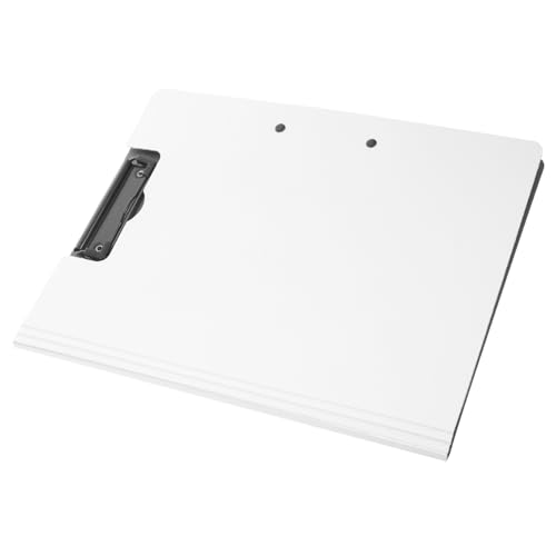 SEWACC Klemmbrett mit Abdeckung Multifunktionales Tragbares Schreibbrett und Dokumentenhalter für Büro und Schule Robuste Zwischenablage mit Clip zur Sicheren Ablage und Flexiblem von SEWACC