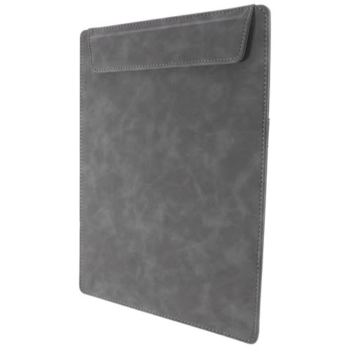 SEWACC Klemmbrett mit Magnetclip Leichtes Tragbares Schreibbrett aus Kunstleder Multifunktional als Aktenhalter für Büro Restaurant und Unterwegs von SEWACC
