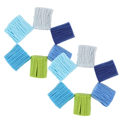 SEWACC Knüpfgarn 12 Stück Teppich-Stickgarn Wolle Teppiche Sticksets Kabelbaum-Set Vorgeschnittenes Teppichgarn Diy-Herstellungsgarne Knüpfgarne Bastelgarne Teppichherstellungsgarne SEWACC Knüpfgarn 12 Stück Teppich-Stickgarn Wolle Teppiche Sticksets Kabelbaum-Set Vorgeschnittenes Teppichgarn Diy-Herstellungsgarne Knüpfgarne Bastelgarne Teppichherstellungsgarne von SEWACC