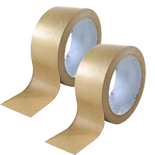 SEWACC Kraftpapier Klebeband Selbstklebendes Dekoratives Band für DIY Projekte Verpackungen und Bastelarbeiten Wasser und Ölbeständig für Zuhause und Geschäft SEWACC Kraftpapier Klebeband Selbstklebendes Dekoratives Band für DIY Projekte Verpackungen und Bastelarbeiten Wasser und Ölbeständig für Zuhause und Geschäft von SEWACC