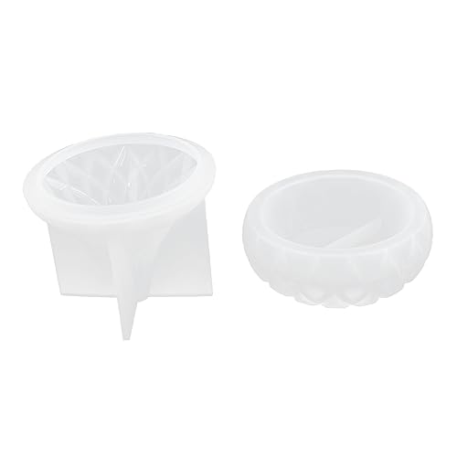 SEWACC Kreative DIY Silikonform für Aufbewahrungsboxen Flexible Transparente Gießform für Desktop Organizer Praktische Schmuck und Bastelbehälter Langlebig und Leicht zu Reinigen SEWACC Kreative DIY Silikonform für Aufbewahrungsboxen Flexible Transparente Gießform für Desktop Organizer Praktische Schmuck und Bastelbehälter Langlebig und Leicht zu Reinigen von SEWACC