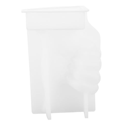SEWACC Kreative Silikonform für Handgestenkerzen Wiederverwendbare Diy Gießform für Förmige Kerzen für Kerzenherstellung und Epoxidharz Projekte Vielseitig Einsetzbar für Dekorationen und von SEWACC
