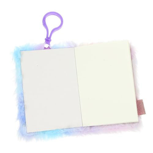 SEWACC Kreatives Einhorn Notizbuch mit Flauschigem Anhänger Tragbares Tagebuch für Schüler Handliches Cartoon Hänge Notizheft in Batik für Freunde SEWACC Kreatives Einhorn Notizbuch mit Flauschigem Anhänger Tragbares Tagebuch für Schüler Handliches Cartoon Hänge Notizheft in Batik für Freunde von SEWACC