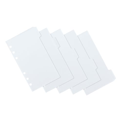 SEWACC Kunststoff Binder Taschen Ordner Einstecktaschen mit Lasche Transparent Sichere Aufbewahrung von Bargeld und Dokumenten für Schule und Büro von SEWACC
