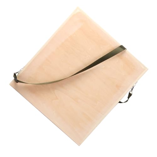 SEWACC Leichtes Tragbares Zeichnungsbrett aus Holz mit Schultergurt Robust und Langlebig Große Glatte Oberfläche für Künstler Studenten und Outdoor Malerei SEWACC Leichtes Tragbares Zeichnungsbrett aus Holz mit Schultergurt Robust und Langlebig Große Glatte Oberfläche für Künstler Studenten und Outdoor Malerei von SEWACC