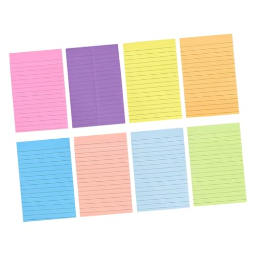 SEWACC Linierte Memo Sticker mit Starker Haftung Abreißbare Notizzettel für Büro Schule und Zuhause Wiederablösbar als Indexkarten und Haftnotizen Praktische Organisationshilfe SEWACC Linierte Memo Sticker mit Starker Haftung Abreißbare Notizzettel für Büro Schule und Zuhause Wiederablösbar als Indexkarten und Haftnotizen Praktische Organisationshilfe von SEWACC