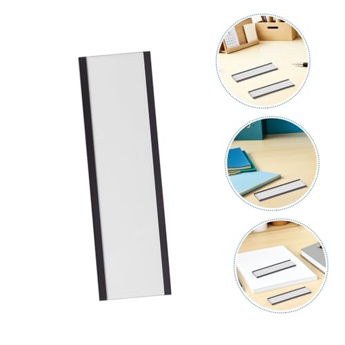 SEWACC Magnetische C-kanal Etikettenhalter mit Schutzfolien und Ersatzstreifen Magnetische Kartenhalter für Metallregale und Lagerregale Transparente Einsteckhüllen für Klare Beschriftung SEWACC Magnetische C-kanal Etikettenhalter mit Schutzfolien und Ersatzstreifen Magnetische Kartenhalter für Metallregale und Lagerregale Transparente Einsteckhüllen für Klare Beschriftung von SEWACC
