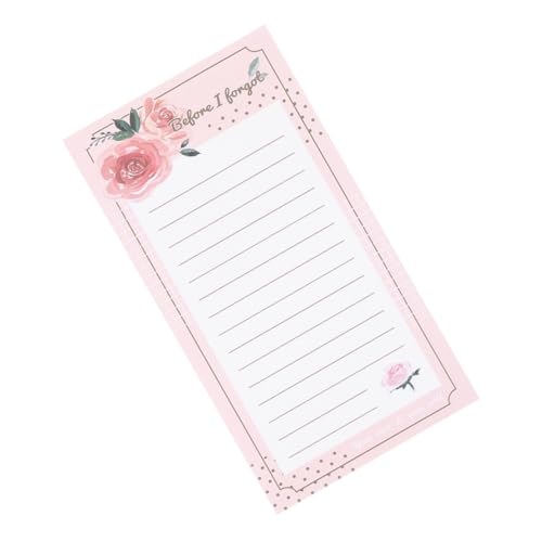SEWACC Magnetischer Notizblock mit Kühlschrankmagnet Langlebiges Verschleißfestes Memo Pad für Einkaufsliste und To Do Notizen Buntes Tragbares Schreibblock für Büro und Zuhause SEWACC Magnetischer Notizblock mit Kühlschrankmagnet Langlebiges Verschleißfestes Memo Pad für Einkaufsliste und To Do Notizen Buntes Tragbares Schreibblock für Büro und Zuhause von SEWACC