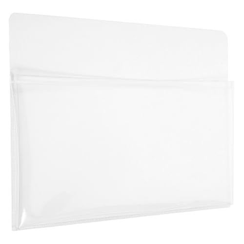 SEWACC Magnetischer Organizer für Dokumente Transparenter Magnetischer Wand Organizer mit Starkem Haftmagnet Vielseitiger Aufbewahrungsbeutel für Whiteboard Kühlschrank und Bürozubehör SEWACC Magnetischer Organizer für Dokumente Transparenter Magnetischer Wand Organizer mit Starkem Haftmagnet Vielseitiger Aufbewahrungsbeutel für Whiteboard Kühlschrank und Bürozubehör von SEWACC