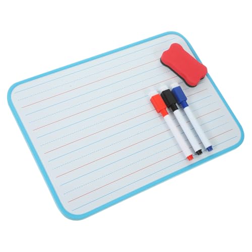 SEWACC Magnetisches Whiteboard mit Doppelseitiges Trocken Abwischbares Lernboard für Whiteboard Stifte und Radiergummi Tragbares Schreibbrett für Pinyin und Zufällige SEWACC Magnetisches Whiteboard mit Doppelseitiges Trocken Abwischbares Lernboard für Whiteboard Stifte und Radiergummi Tragbares Schreibbrett für Pinyin und Zufällige von SEWACC