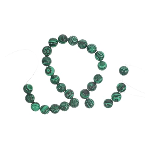 SEWACC Malachit Perlen Naturstein Spacer Beads für DIY Schmuckherstellung Armbänder Halsketten Ohrringe Zubehör Glatte Oberfläche Langlebig Leicht Vielseitig für Handwerksprojekte SEWACC Malachit Perlen Naturstein Spacer Beads für DIY Schmuckherstellung Armbänder Halsketten Ohrringe Zubehör Glatte Oberfläche Langlebig Leicht Vielseitig für Handwerksprojekte von SEWACC