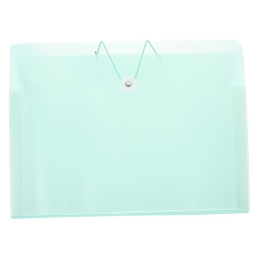 SEWACC Mehrschichtiger Dokumenten Organizer Fächermappe Ordner Fächer Grün für Büro Schüler Aktenmappe zur Papier und Prüfungsorganisation Langlebig von SEWACC