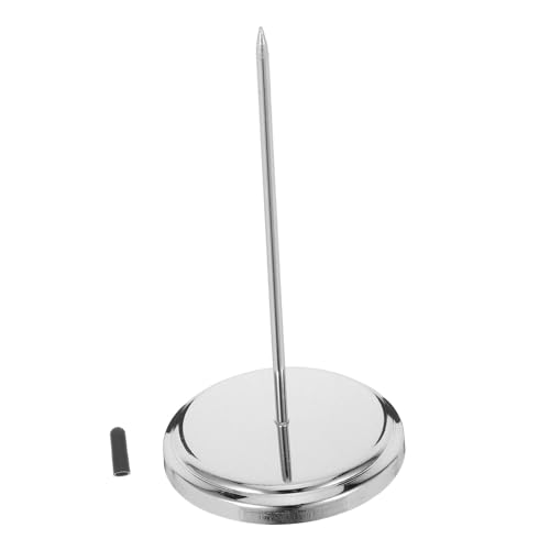 SEWACC Menü-inserter Auftragsinhaber Inhaber Von Restaurants Quittung Quittungshalter Spike-stick Quittungsablage Quittungshalter Für Restaurant Küchenrollenhalter Silver Rostfreier Stahl von SEWACC