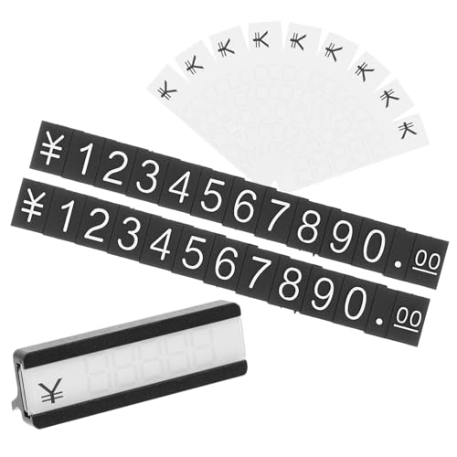 SEWACC Metall preisschild Würfel Preisanzeige für Schmuck Läden Verkaufsstände Einlagig Schwarz Verstellbar Vielseitig für Einzelhandel Schmuckwaren Kunsthandwerk Kleidung Uhren SEWACC Metall preisschild Würfel Preisanzeige für Schmuck Läden Verkaufsstände Einlagig Schwarz Verstellbar Vielseitig für Einzelhandel Schmuckwaren Kunsthandwerk Kleidung Uhren von SEWACC