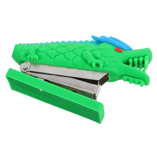 SEWACC Mini Drache Heftgerät Tragbarer Cartoon Hefter aus für Bürobedarf für Studenten und Accessoires Vielseitig und Funkelnd von SEWACC