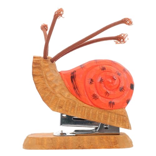 SEWACC Mini Holzhefter Schneckenform mit Metallkern Langlebig Dekorativ für Schule Büro und Lehrer Handgefertigt Spielerisch und als Schreibtischaccessoire SEWACC Mini Holzhefter Schneckenform mit Metallkern Langlebig Dekorativ für Schule Büro und Lehrer Handgefertigt Spielerisch und als Schreibtischaccessoire von SEWACC
