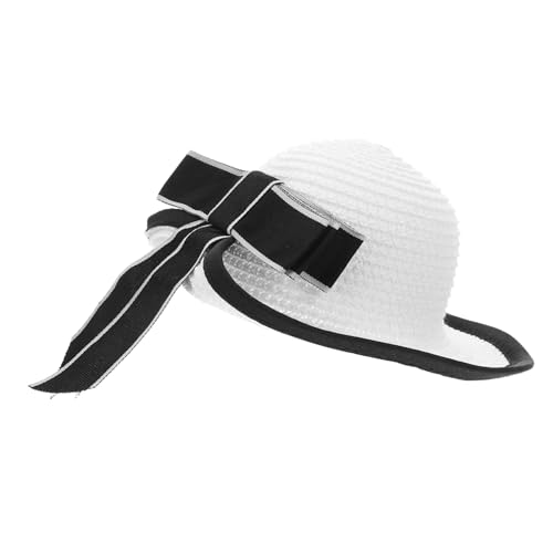 SEWACC Mini Strohhut für Puppen Handgewebt mit Zartem Spitzenband Vielseitig Einsetzbar für Kleine Puppenköpfe Leicht und Tragbar Perfektes Accessoire für DIY Bastelprojekte und SEWACC Mini Strohhut für Puppen Handgewebt mit Zartem Spitzenband Vielseitig Einsetzbar für Kleine Puppenköpfe Leicht und Tragbar Perfektes Accessoire für DIY Bastelprojekte und von SEWACC