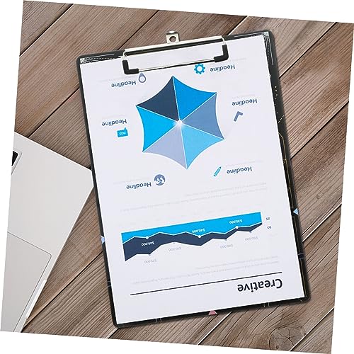 SEWACC Multifunktionales Acryl Klemmbrett Schreibbrett mit Clip für Büro und Konferenz Robustes Dokumenten Organizer Schreibbrett zur Sicheren Ablage Loser Schwarz SEWACC Multifunktionales Acryl Klemmbrett Schreibbrett mit Clip für Büro und Konferenz Robustes Dokumenten Organizer Schreibbrett zur Sicheren Ablage Loser Schwarz von SEWACC