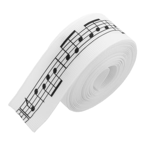 SEWACC Musiknoten Geschenkband Yards für Geburtstags und Weihnachtsgeschenke Elegantes Dekoband für Party und Festtagsdekorationen Einzigartiges Design für Kreative Verpackungen SEWACC Musiknoten Geschenkband Yards für Geburtstags und Weihnachtsgeschenke Elegantes Dekoband für Party und Festtagsdekorationen Einzigartiges Design für Kreative Verpackungen von SEWACC