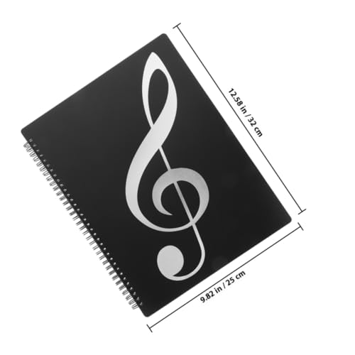SEWACC Musiknotenmappe Stabile Notenmappe mit Fächern für Klavier Musikblätter Vielseitiger Dokumentenordner für Schule Büro und Persönlichen Gebrauch Silbernes Notendesign Langlebig und SEWACC Musiknotenmappe Stabile Notenmappe mit Fächern für Klavier Musikblätter Vielseitiger Dokumentenordner für Schule Büro und Persönlichen Gebrauch Silbernes Notendesign Langlebig und von SEWACC