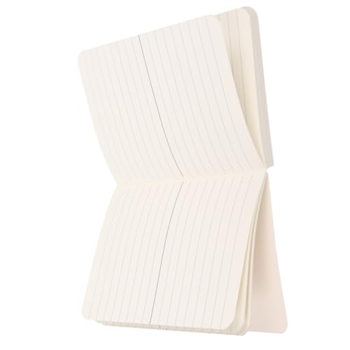 SEWACC Nachfüllpapier Liniertes Notizbuch Einlegeblätter Flach Liegend Reißfest Tintenfest Vielseitig für Studium Büro Tagebuch und Terminplanung von SEWACC