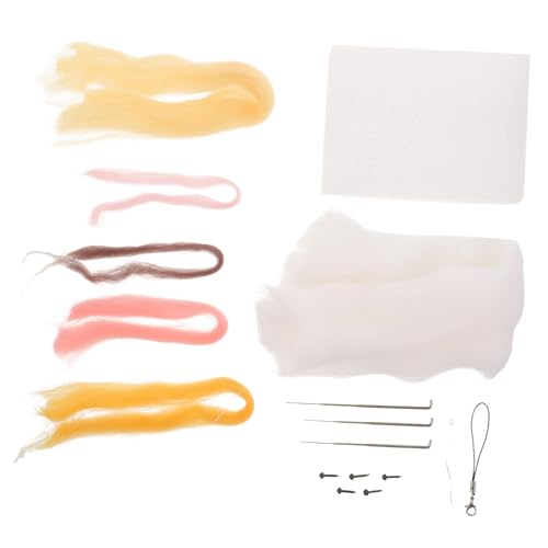 SEWACC Nadel Filzset DIY für Haushaltsfilzen mit Kompletter Ausstattung Bunte Filzwolle und Stabile Nadeln für Kreative Bastelprojekte und Handgefertigte Filzfiguren Anfänger Geeignet SEWACC Nadel Filzset DIY für Haushaltsfilzen mit Kompletter Ausstattung Bunte Filzwolle und Stabile Nadeln für Kreative Bastelprojekte und Handgefertigte Filzfiguren Anfänger Geeignet von SEWACC