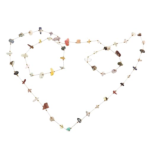 SEWACC Natürliche Kristallperlen Strang zum Auffädeln Bunte Edelsteinsteine für DIY Schmuckherstellung Vielseitige Bastelperlen Rolle für Armbänder Halsketten und Festliche Dekorationen SEWACC Natürliche Kristallperlen Strang zum Auffädeln Bunte Edelsteinsteine für DIY Schmuckherstellung Vielseitige Bastelperlen Rolle für Armbänder Halsketten und Festliche Dekorationen von SEWACC
