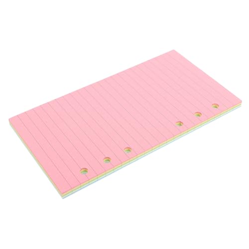 SEWACC Notebook Nachfüllpapier Farbiges Einlagen für Ringordner Liniertes Papier für Notizen Journale und Planungen für Zuhause und Büro von SEWACC