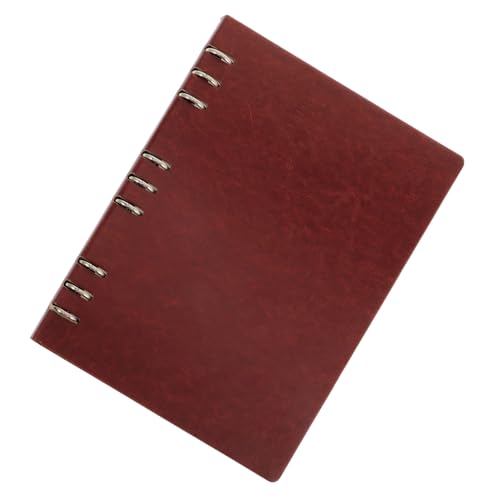 SEWACC Notizbuch mit Ledercover Ringbuch Format Nachfüllbares Wochenplan Notebook Liniert Hochwertiges Journal für Studium Büro Notizen und Kreative Nutzung Braun SEWACC Notizbuch mit Ledercover Ringbuch Format Nachfüllbares Wochenplan Notebook Liniert Hochwertiges Journal für Studium Büro Notizen und Kreative Nutzung Braun von SEWACC